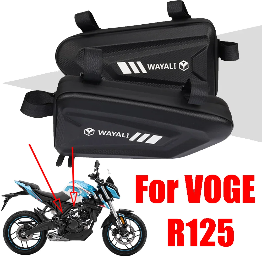 Per Voge R125 125R R 125 R Brivido R125 125R Accessori Moto Borsa Laterale Borse Per Attrezzi Telaio Paraurti Asta Borsa Impermeabile