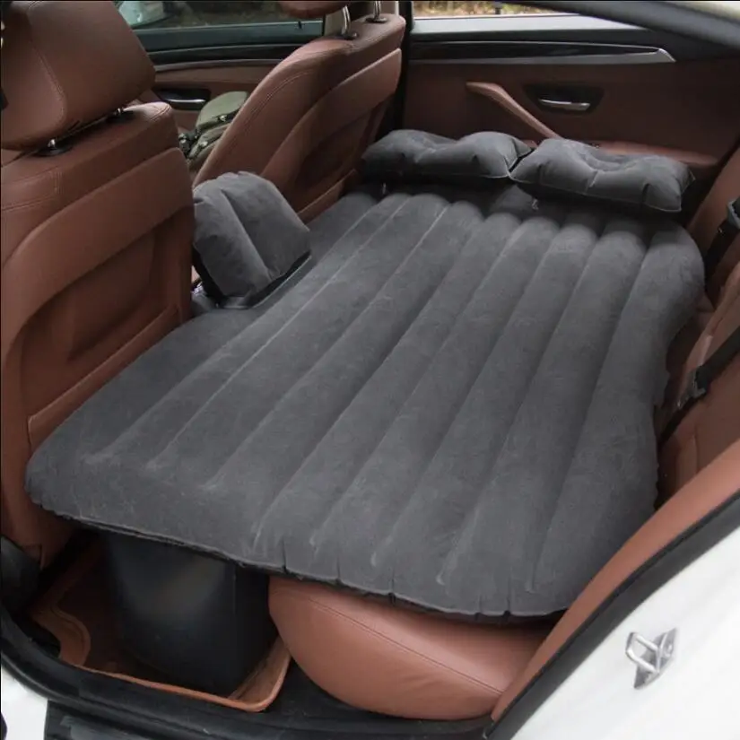 Drive Travel Gonfiabile Car Bed Suv Coprisedile Posteriore Materasso Ad Aria Compagno Di Campeggio Floccaggio Panno