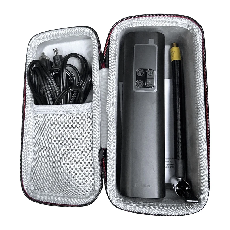 Il Più Nuovo Hard Eva Outdoor Travel Carry Box Storage Bag Case Cover Per Baseus Car Inflator Pump 12V Smart Electric Car Tire Pump