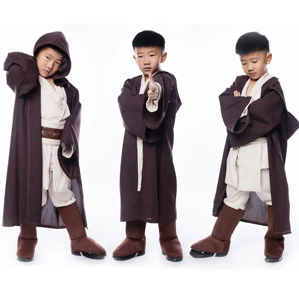 Ragazzi Deluxe Movie Wars Wars Jedi Warrior Costume Cosplay Anakin Skywalker Costume Tunica Per Bambini Bambini Ragazzi Costume Di Halloween