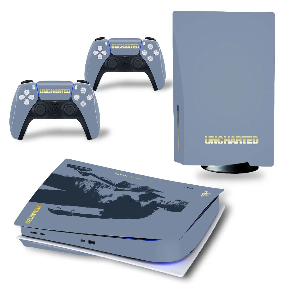Adesivo In Vinile Robot Di Design Speciale Untracked 4 Per Ps5 Console Decal Skin #6344