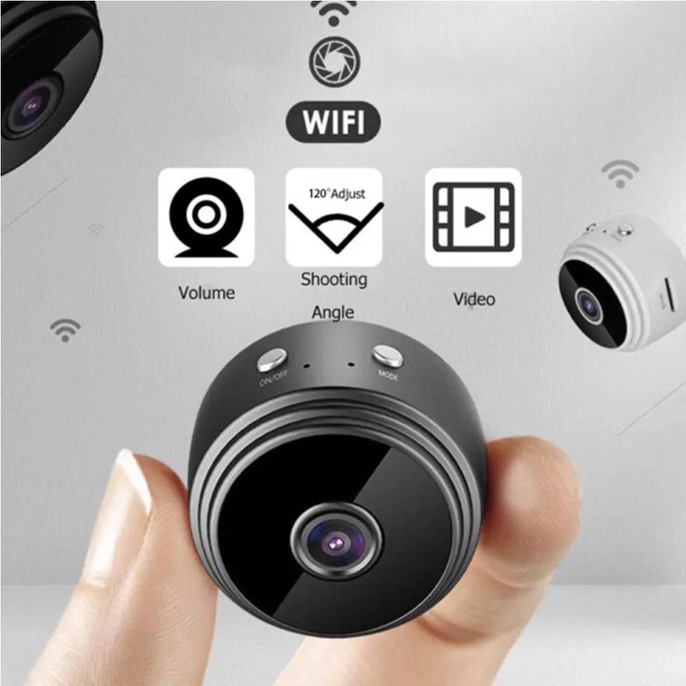 Telecamera A9 Telecamera Cctv Wifi Connessione Al Cellulare Telecamera Wifi Di Sicurezza Wireless 1080P Hd Versione Notturna Micro Telecamere Vocali