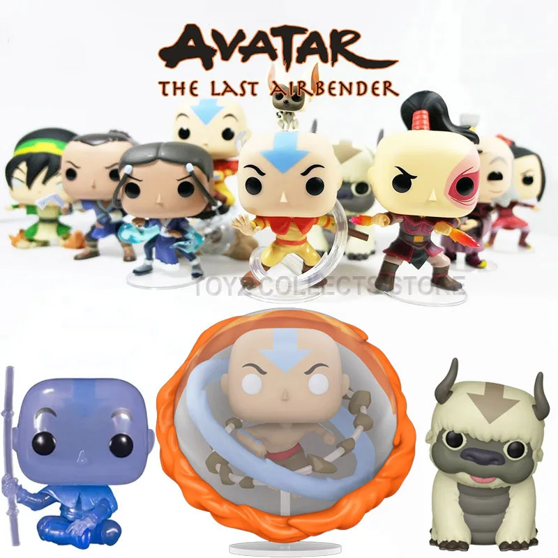Funko Pop Avatar L'Ultimo Airbender Appa #540 Zuko #538 #838 Aang #1000 Spirit #940 Funko Pop Anime Action Figures Giocattoli Bambole