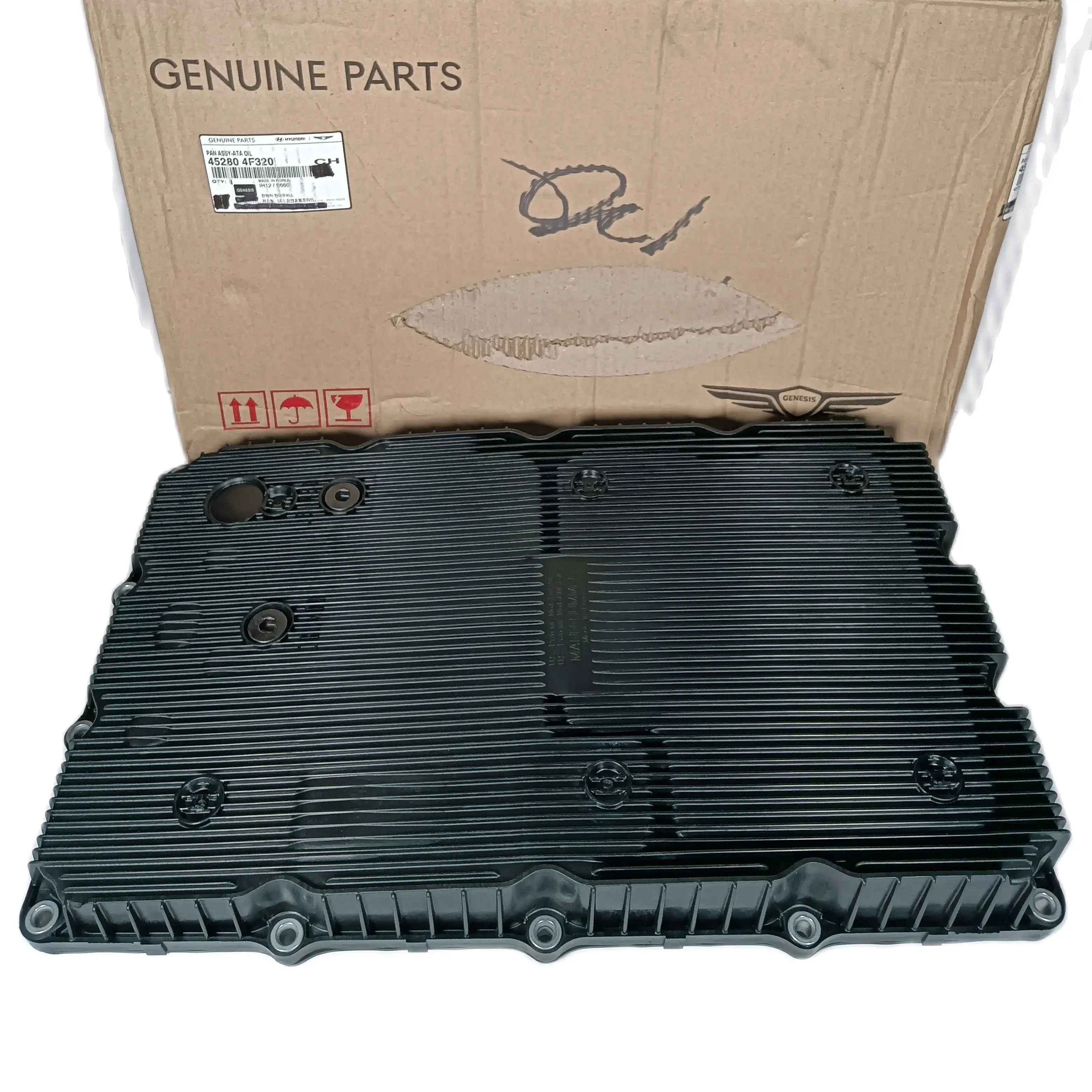 Genuine New A8Tr1 A8Lr1 Muslimb 452804 F320 Gruppo Coppa Olio Transaxle Automatico Per Hyundai Genesis / Genesis Coupe Kia K900