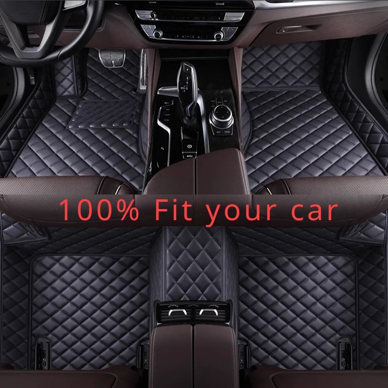 Tappetini Auto 3D Personalizzati Per Hyundai Genesis G80 2020-2023 Gv60 Gv80 Genesis Coupe 2009-2016 Accessori Interni In Pelle