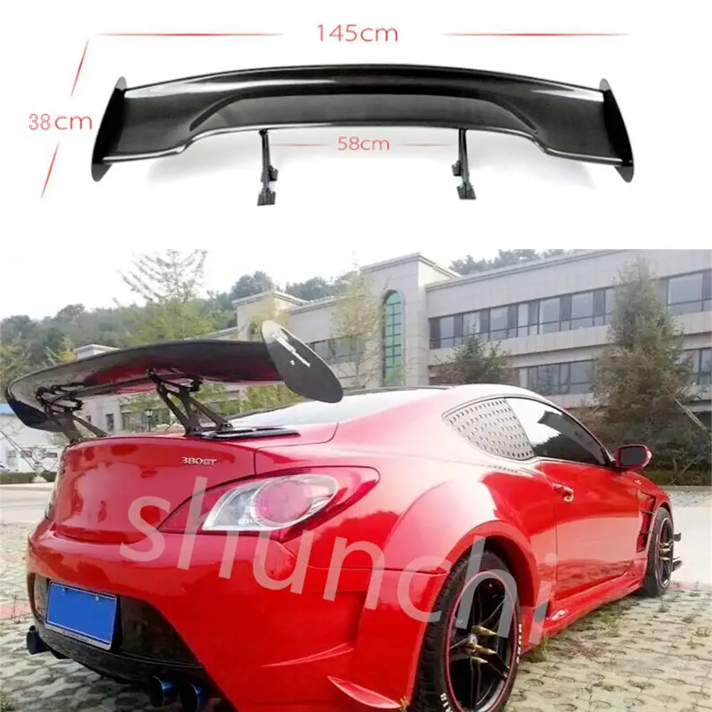 Stile Gt Per Hyundai Genesis Coupe Spoiler 2005-2013 Colore Esterno Ala Posteriore Tronco Spoiler Decorazione