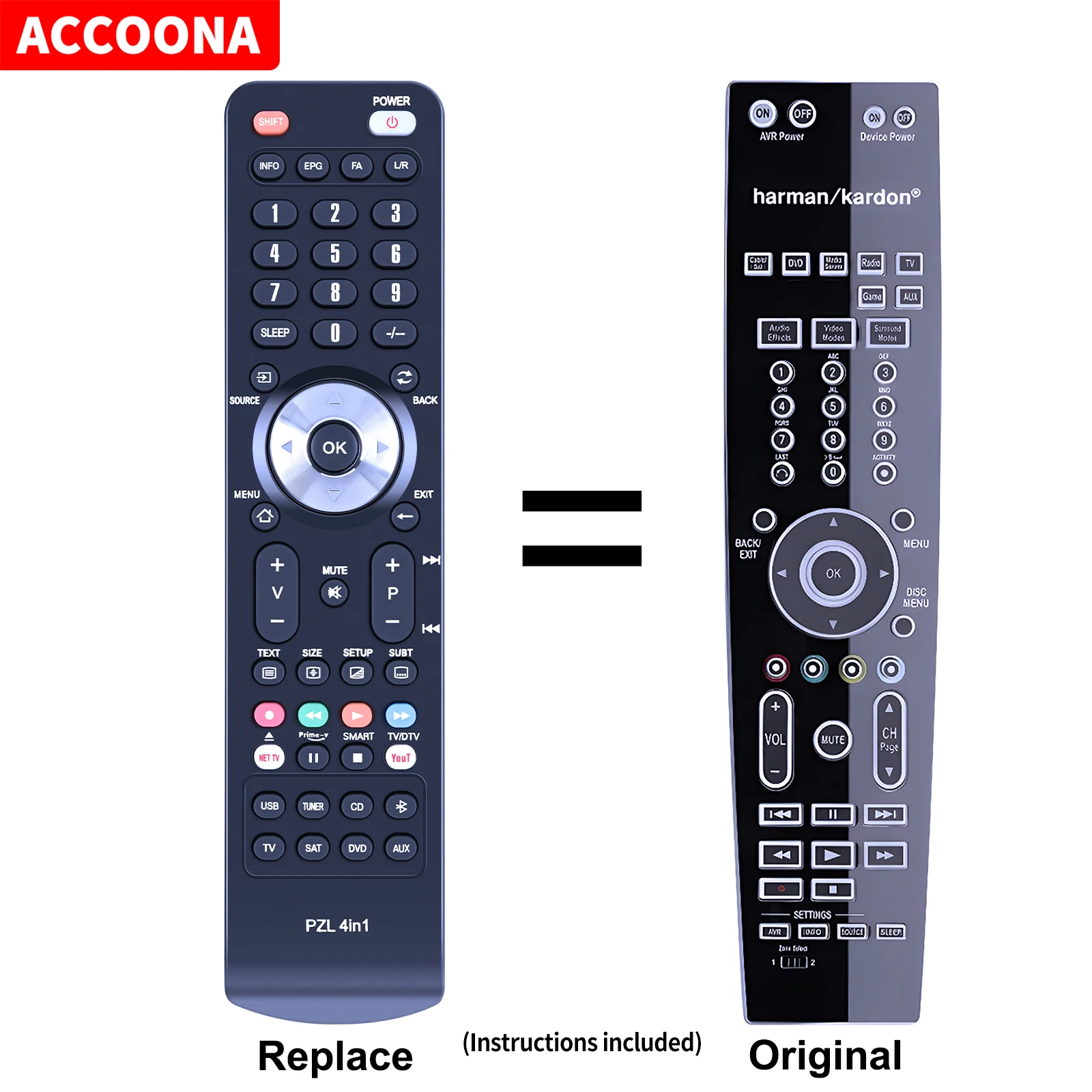 Telecomando Per Harman Kardon Avr255 Avr260 Avr 255 260
