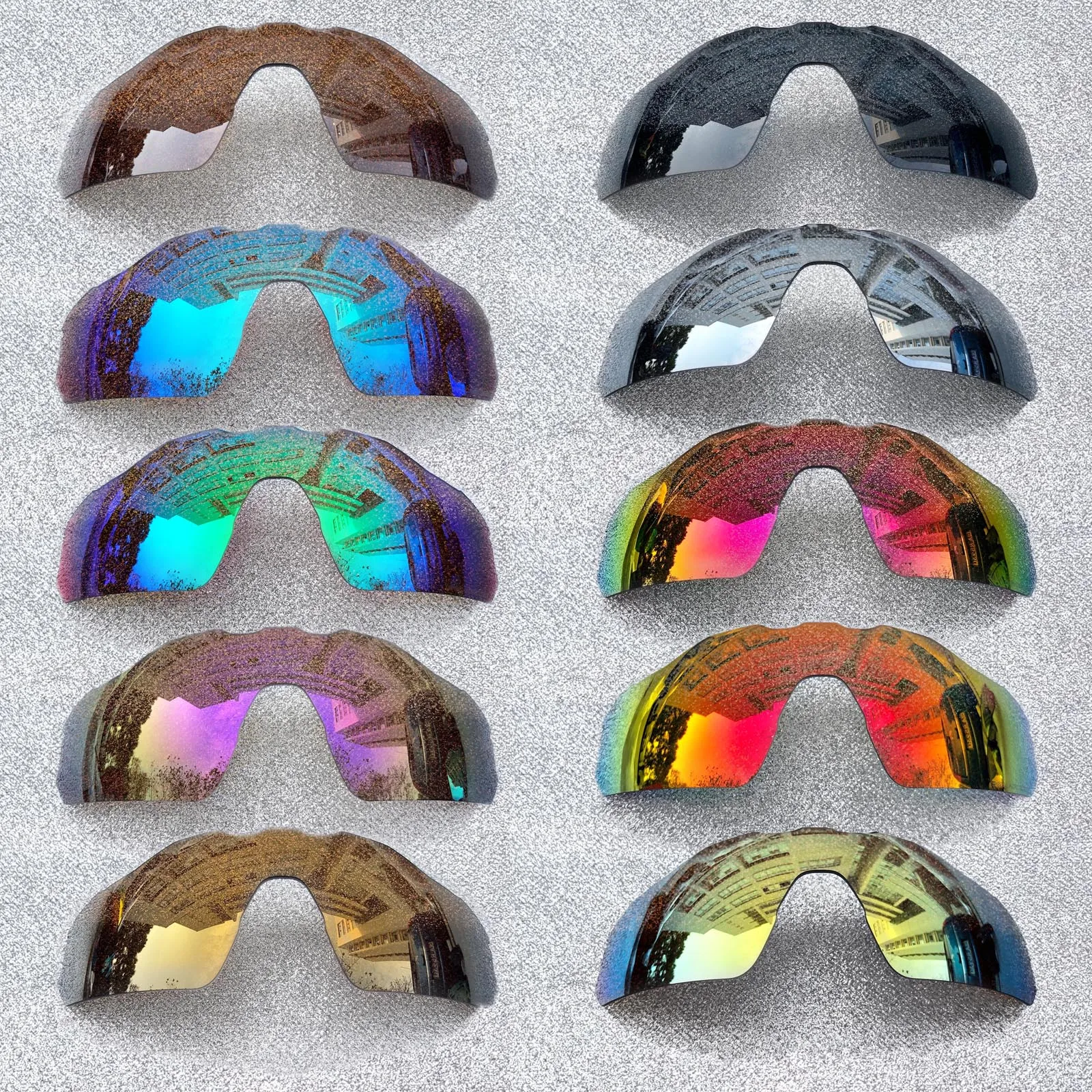 Lenti Di Ricambio Polarizzate Hdtac Per-Oakley Radar Ev Advancer Oo9442 Occhiali Da Sole Opzioni Multicolori