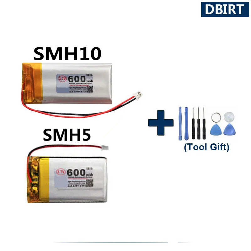 Batteria 600Mah Per Batteria Sena Smh-10 Smh5 Smh10 Bluetooth Batteria Accumulatore Batteria Batterij Akku