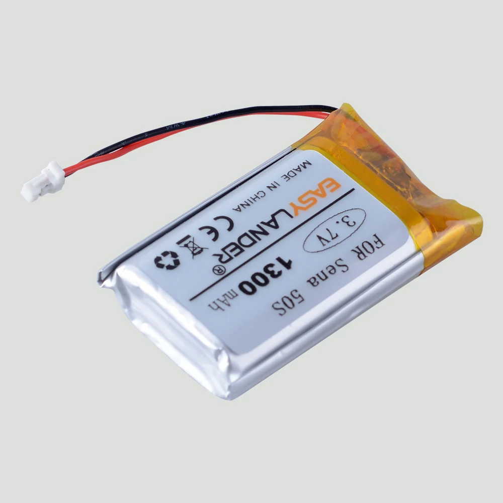 Batteria Ricaricabile 3.7V 1300Mah Per Sena 30K,Sena 50S, Sena 50S Sp75 S7A-Sp75 Auricolare Bluetooth Per Moto, Interfono Per Casco