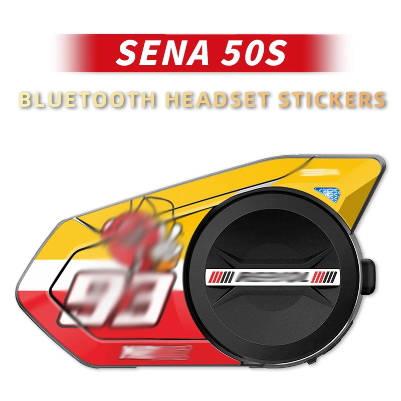 Utilizzato Per Sena Anni '50 Auricolare Bluetooth Per Moto Adesivi Per La Protezione Degli Auricolari Decalcomanie Decorative Molti Stili Scelgono