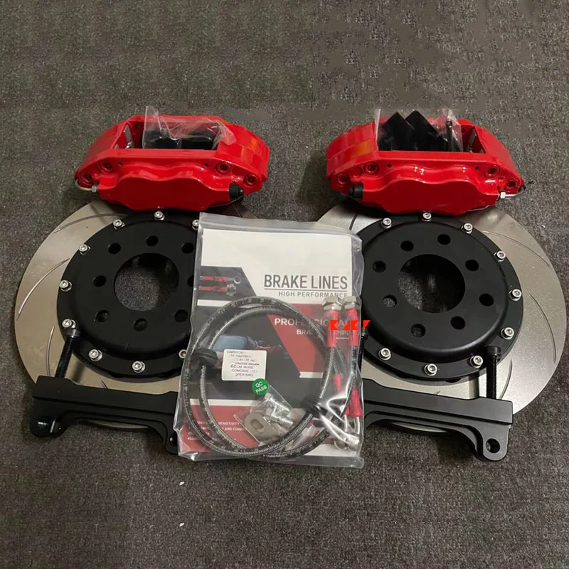 Klakle Tuning Brake Systems Pinza Freno In Alluminio 7600 Cerchi Anteriori R17 Per Smart 451