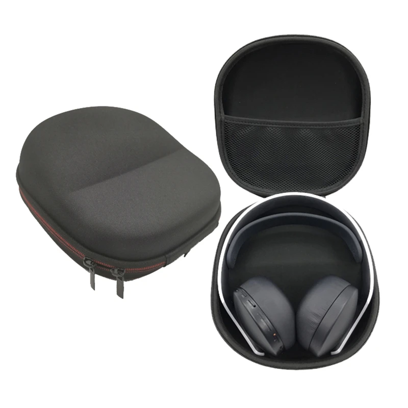 Per Ps5 Pulse 3D Custodia Rigida Per Cuffie Custodia Anti-Shock Nera