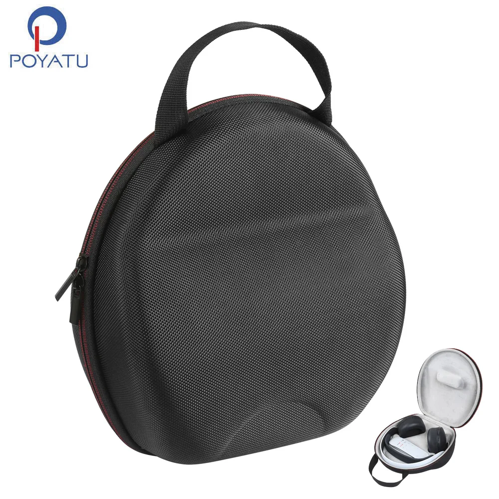 Poyatu Custodia Portatile Per Sony Pulse 3D Wireless Headset Custodia Da Viaggio Antiurto Custodia Con Cerniera Per Sony Ps5