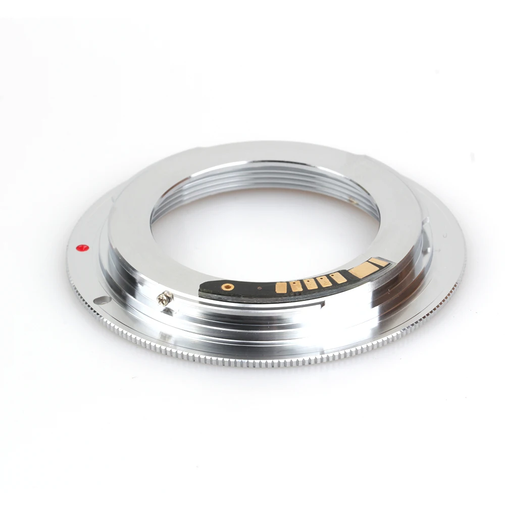 Pixco Emf Af Conferma M42 Lens Per Canon Eos Ef Anello Adattatore Di Montaggio (Argento/Flangia) 90D 80D 70D 1200D 750D 5Diii 6D