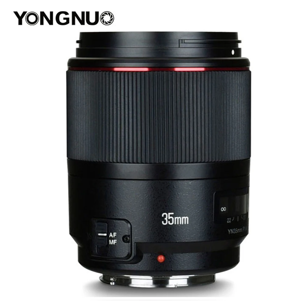 Yongnuo Yn35Mm F1.4 Obiettivo Grandangolare Prime Full Frame Af Mf Per Canon 6D 5D Mark Iv 6D Mark Ii T6 750D 70D 7D 80D 650D Camera