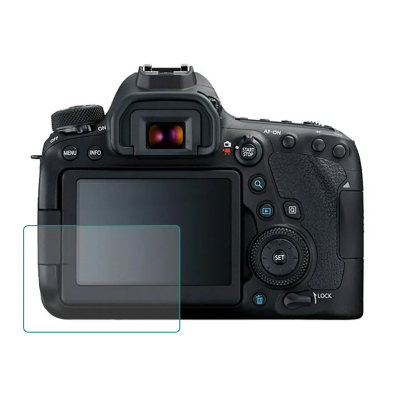 Protezione In Vetro Temperato Per Canon Eos 6D Mark Ii Mark2 Mk2 Markii 6D2 6Dii Schermo Lcd Per Fotocamera Protezione Per Pellicola Protettiva