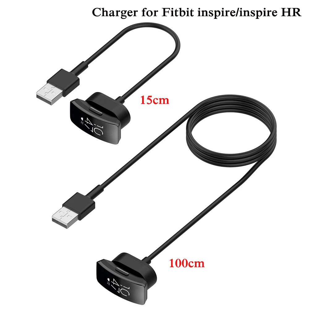 Replacement Charging Dock Station Usb Cable Cord Charger For Fitbit Inspire/Inspire Hr Smart Wristband Universal Fast Charger