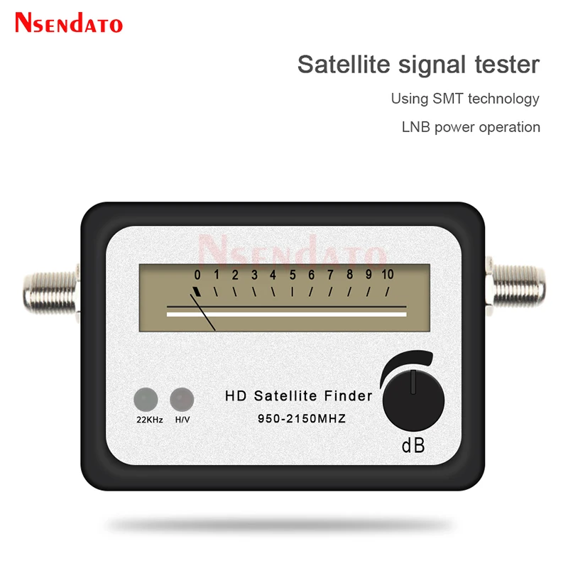 Digital Lcd Satfinder Satellite Finder Allineamento Del Segnale Del Segnale Recettore Per Dish Tv Lnb Direc Amplificatore Di Segnale Digitale Sat Find