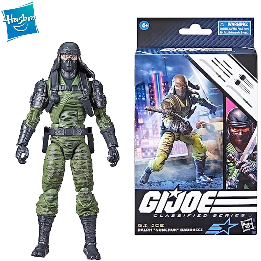 Disponibile Gi Joe G.I. Joe Classificato Serie 080 Ralph Nunchuk Badducci Action Figure Model Toy Collection Hobby Gift