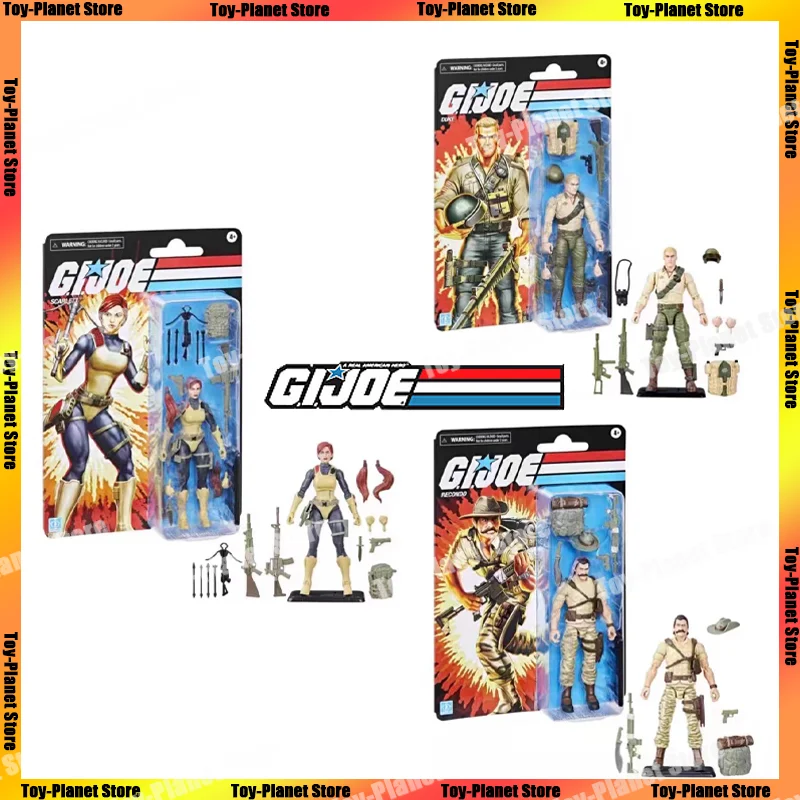 G.I. Joe Gi Joe Classificato Serie Figura Cobra Recondo Scarlett Duke G I Joe Anime Action Figures Statua Modello Figurina Regalo Giocattolo