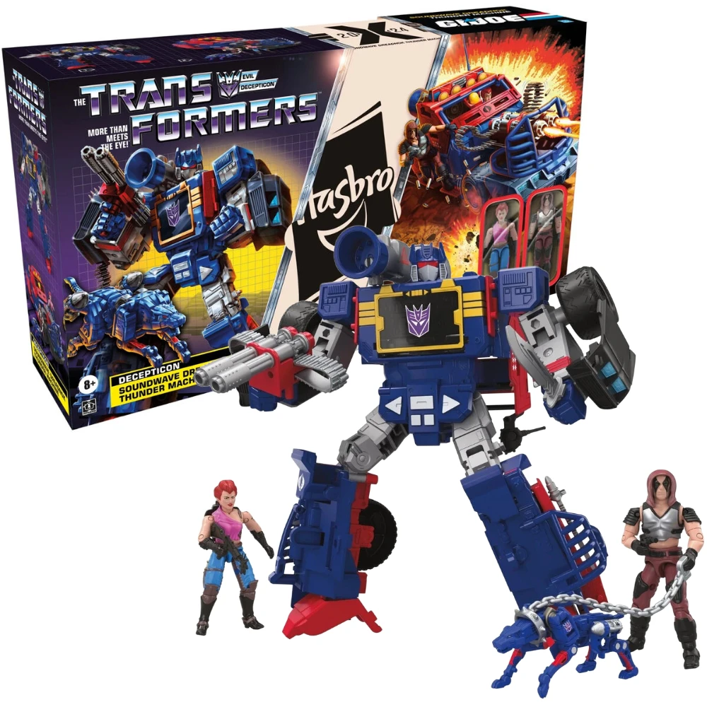 In Stock Trasformatori G.I. Joe Gi Joe Soundwave Dreadnok Thunder Machine Zartan Zarana Action Figure Model Toy Hobby Gift