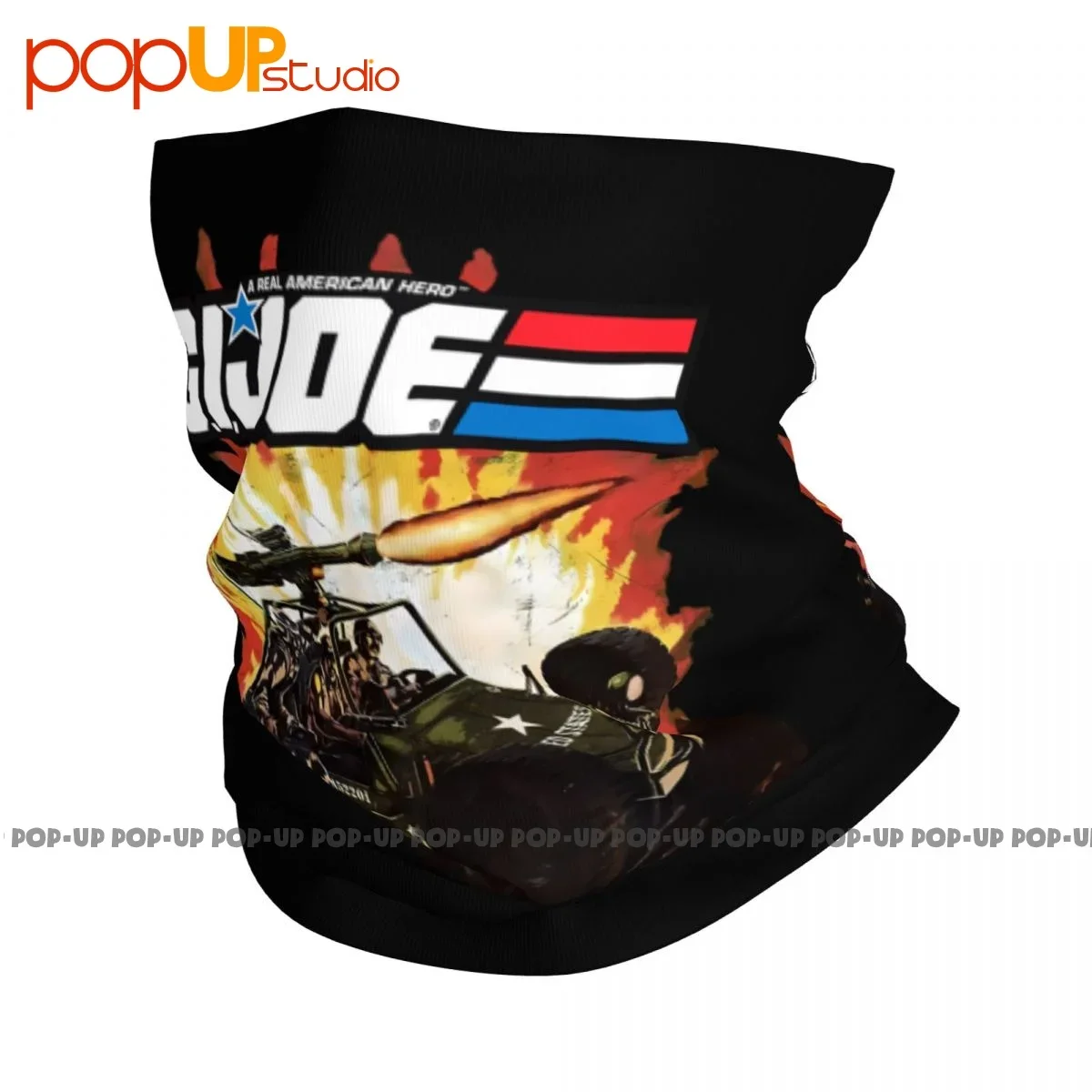 Gi Joe A Real American Hero Neck Ghetta Bandana Sciarpa Maschera Per Il Viso