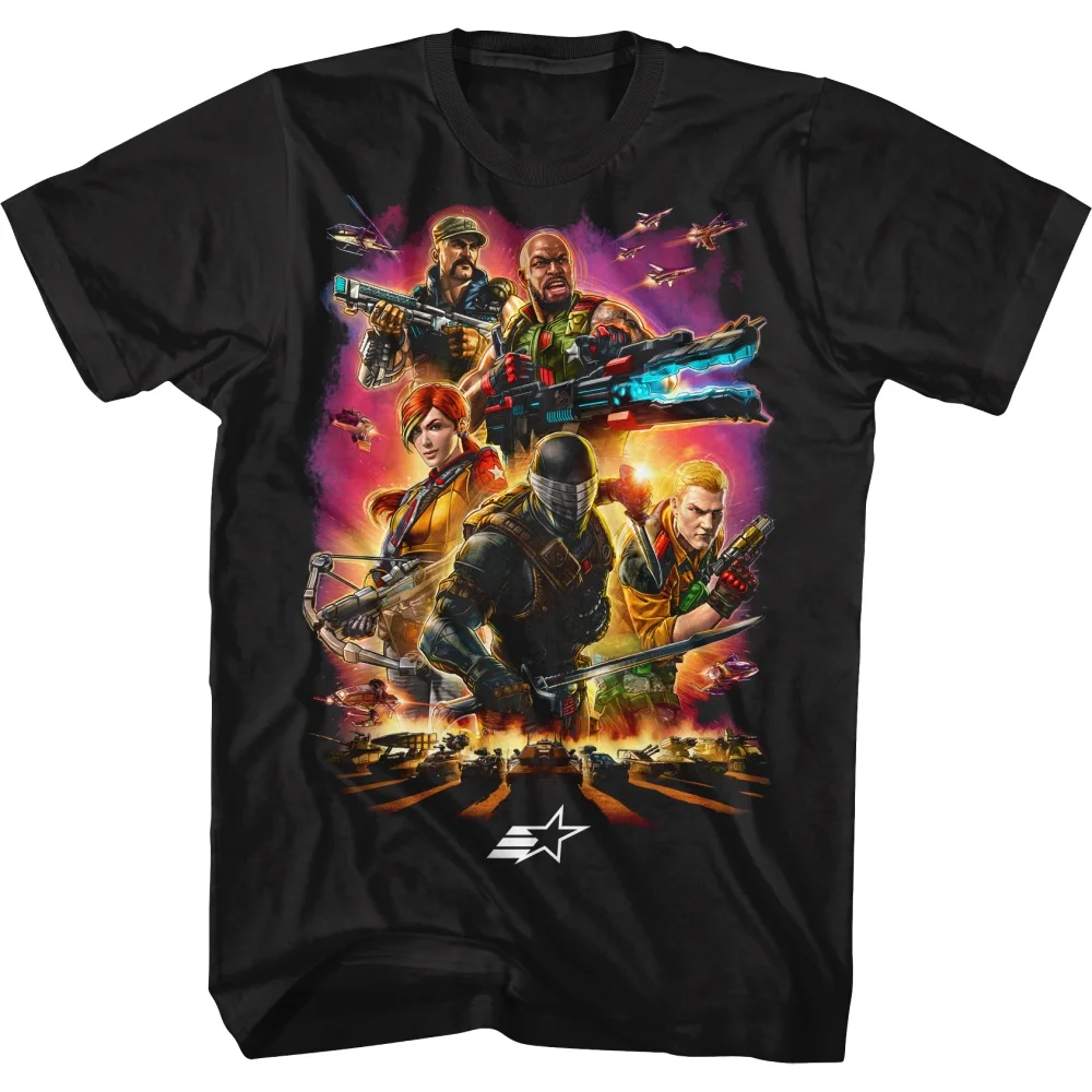Maglietta Classificata Joes Collage Gi Joe