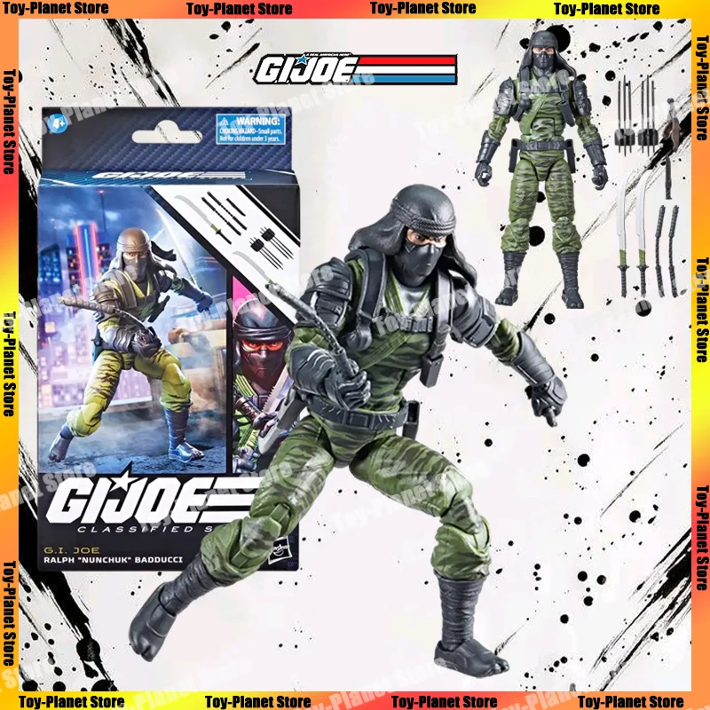 G.I. Joe Gi Joe Classificato Serie Figura G I Joe Ralph Nunchuk Badducci Anime Action Figures Statua Modello Figurine Regali Giocattoli