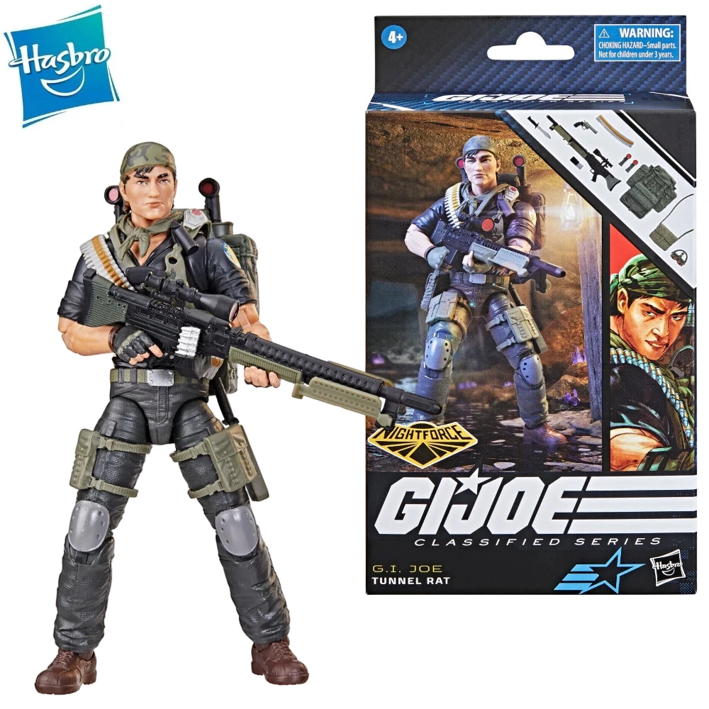 Disponibile G.I. Joe Gi Joe Classificato Serie 6 "107 Night Force Tunnel Rat Walmart Action Figure Model Toy Hobby Gift
