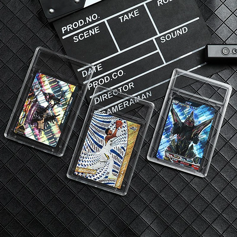 Acrilico Jumbo Game Star Psa Trading Card Lastre Maniche Porta Carte Di Credito