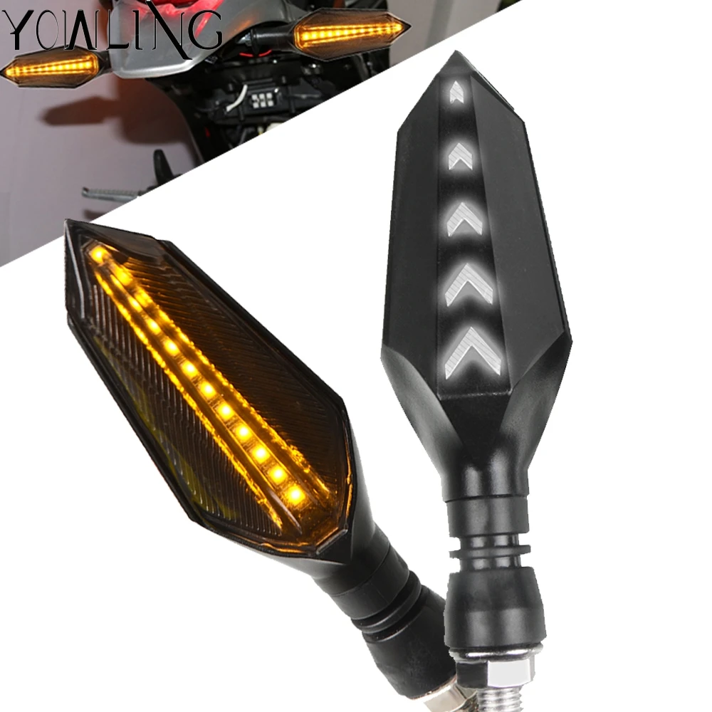 Per Kawasaki Ninja 125 Z125 Ex250R Z125/Z125 Pro Versys 1000 Vulcan/S Di Trasporto Del Motociclo Led Segnali Di Girata Blinker Di Direzione Indicatori