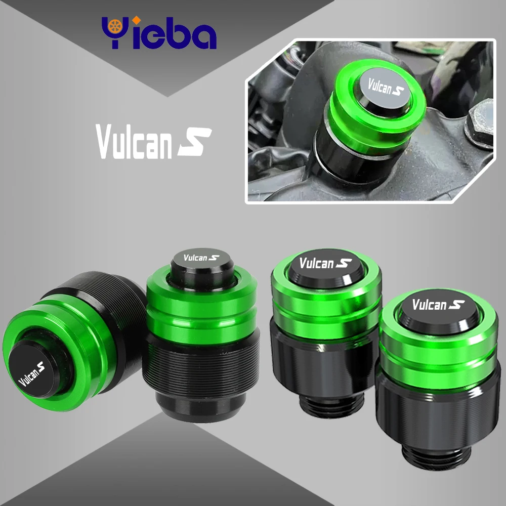 Per Kawasaki Vulcan S Se/Cafe Light Tourer/Cafe/Sport Vulcans 650 Specchietto Retrovisore Tappo A Vite Tappo A Vite Tappo A Stelo Valvola Per Pneumati