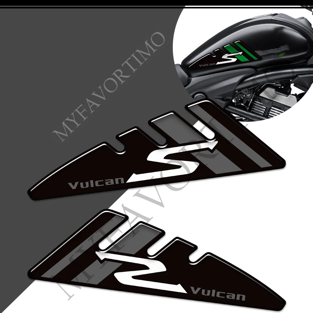 Moto Serbatoio Pad Adesivi Decal Olio Combustibile Kit Ginocchio Protector Per Kawasaki Vulcan S Vulcan-S 650 Vn650