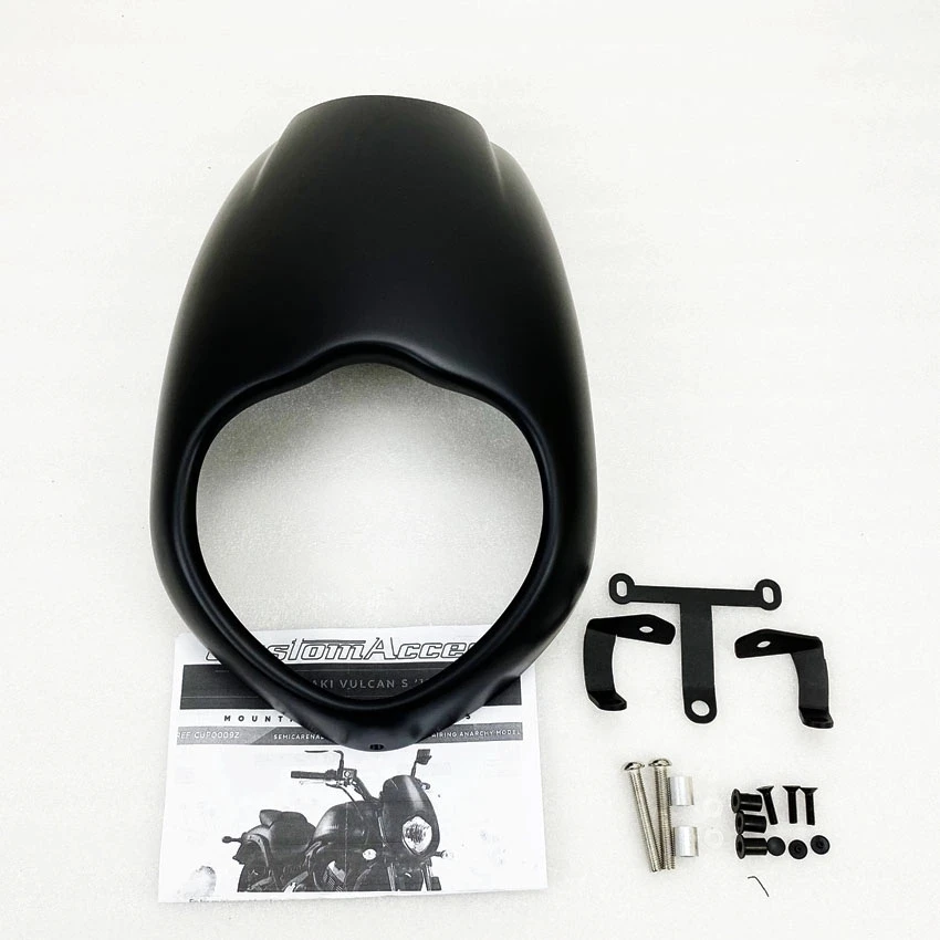 Per Kawasaki Vulcan S 650 Parabrezza Carenatura Parabrezza Deflettore Vento Per Kawasaki Vulcan S 650 Fumo Moto Parte 2015-2023