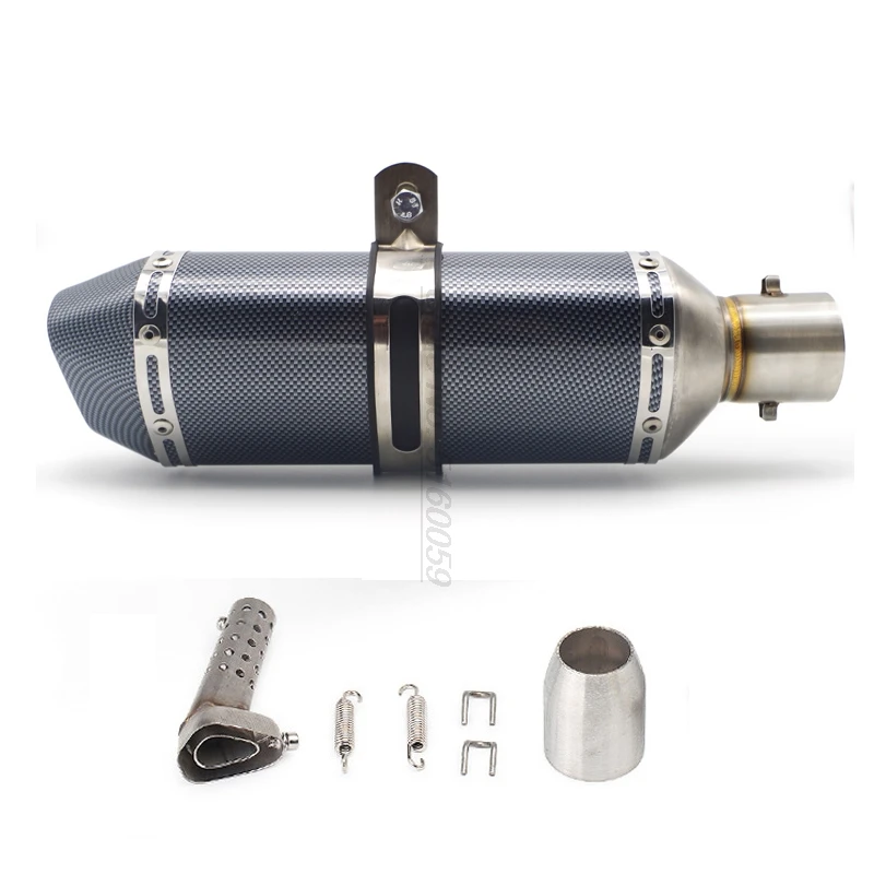 Silenziatore Tubo Di Scarico Moto Per Vespa Vfr Yamaha 250 Pcx Honda Mig 70 Kawasaki Vulcan S 650 Dragstar Kawasaki Z800 Cb 650 F
