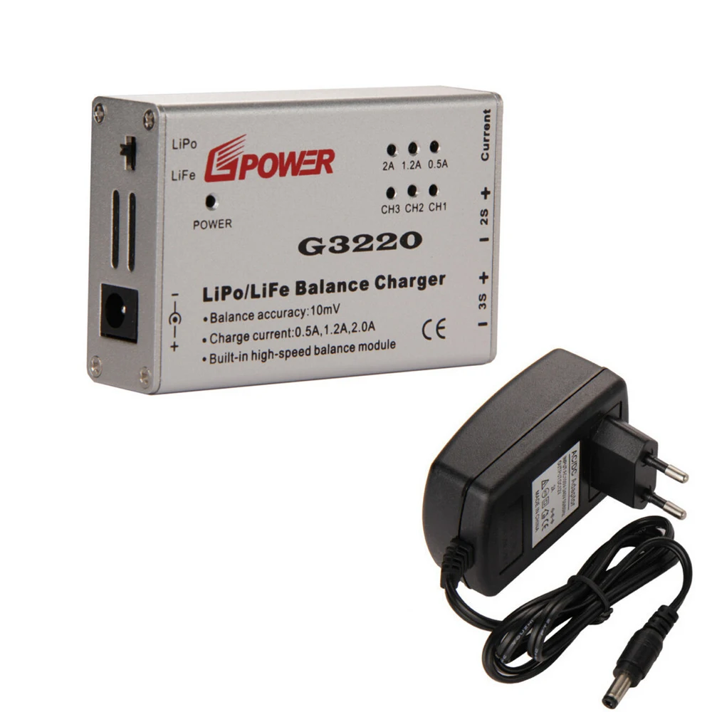 Portatile Batteria Lipo Velocità Balance Charger Adapter G3220 Per Parrot Ar Drone 2.0/1.0