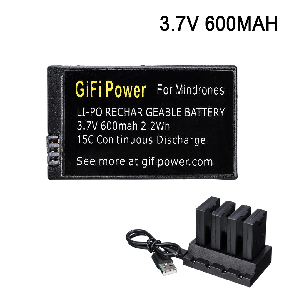 Originale 3.7V 600Mah 20C Li-Po Battery + Charger Per Parrot Mini Drone Per Parrot Jumping Sumo Altalena Mambo Di Rotolamento Spider