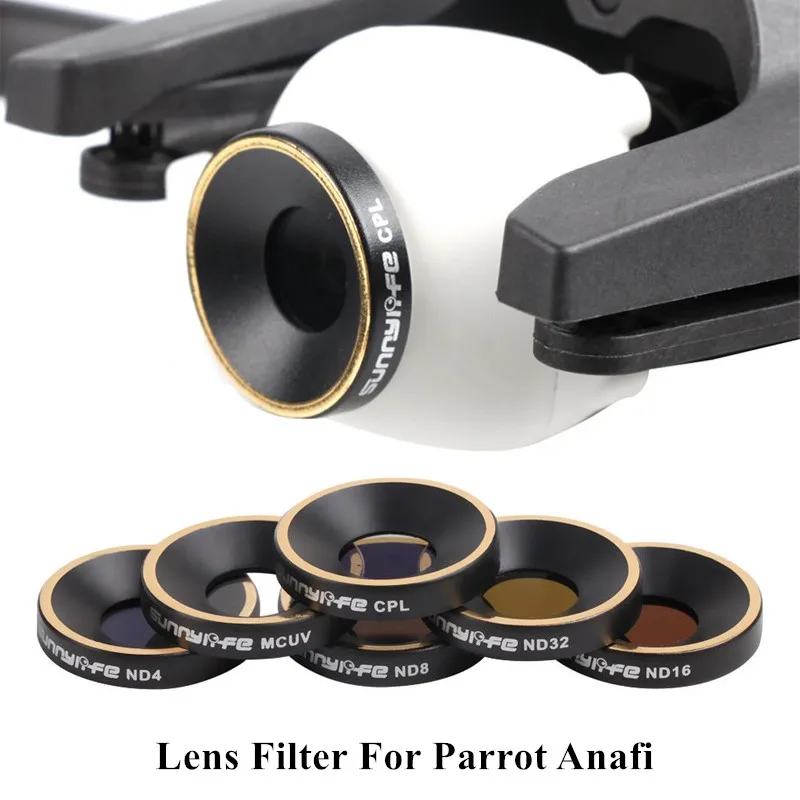 Per Parrot Anafi Drone Camera Lens Filter Mcuv Cpl Nd4 Nd8 Nd16 Nd32 Accessori Filtro Per Parrot Anafi Drone