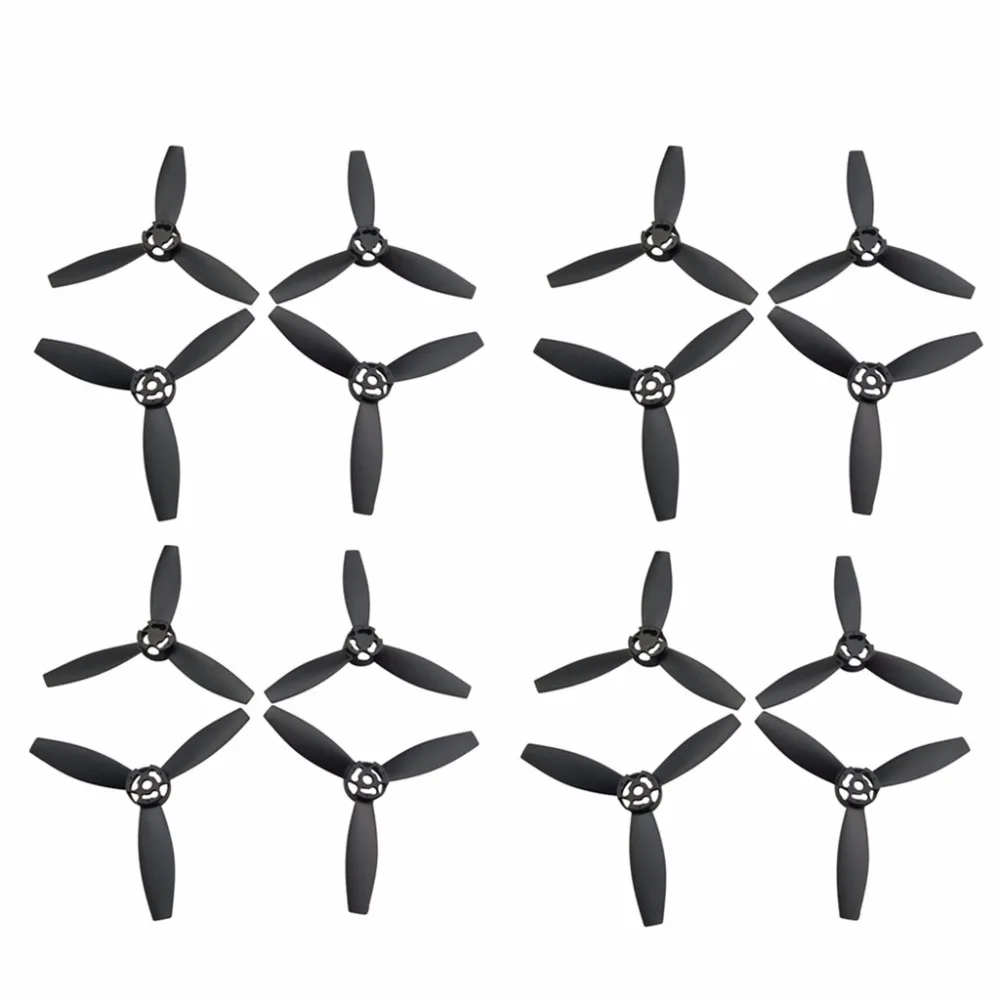 Elica Da 16 Pezzi Per Pappagallo Bebop 2 Power Fpv Quadcopter Backup Pezzi Di Ricambio Drone Drone Nero