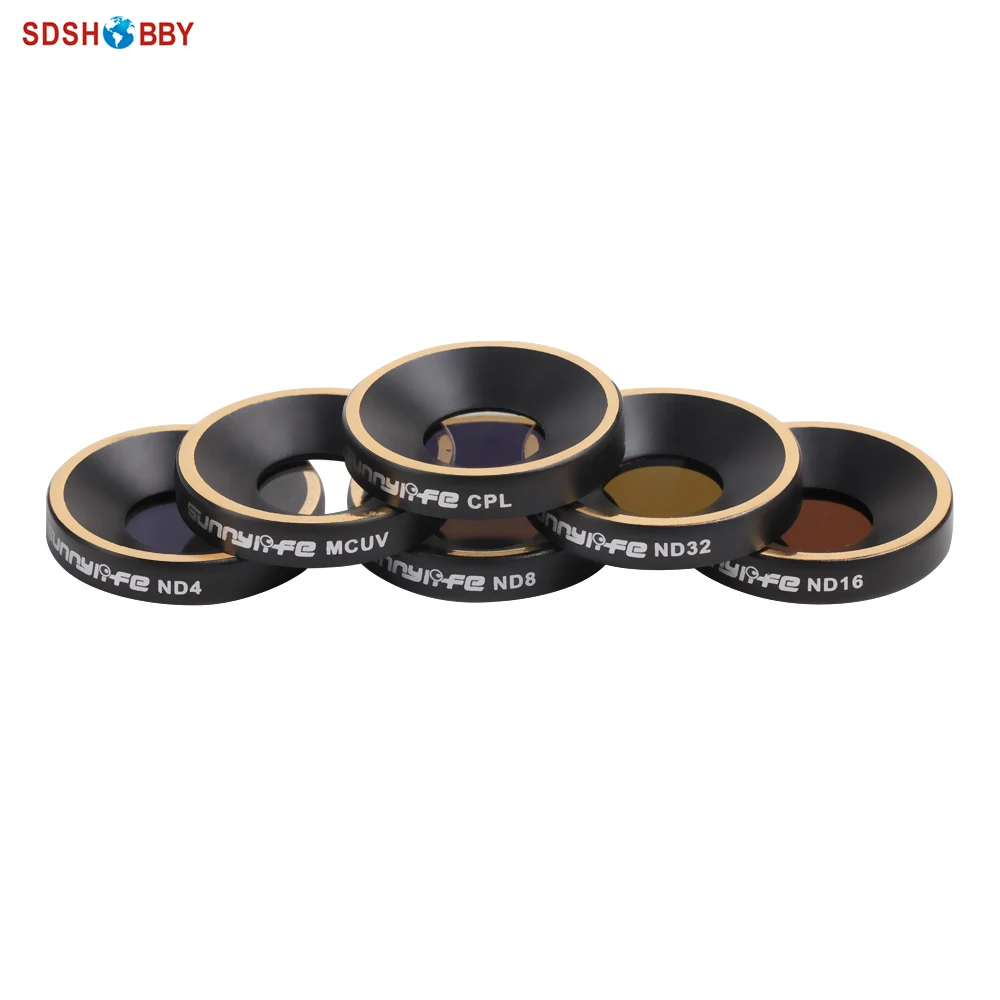 Sunnylife Camera Lens Filter Mcuv Cpl Nd4 Nd8 Nd16 Nd32 Filtro Per Parrot Anafi Drone