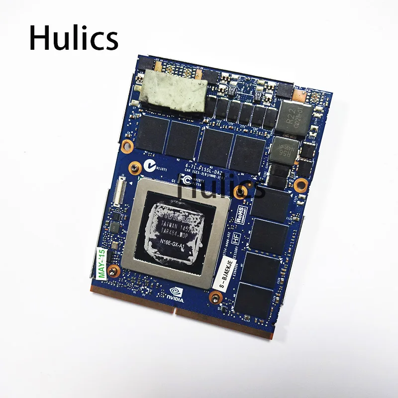 Hulics Scheda Grafica Gtx 980M Usata Gtx980M Sli X-Bracket N16E-Gx-A1 Gddr5 Mxm Per Dell Alienware Msi Hp Clevo Muslimate