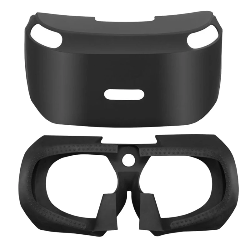 Pelle In Silicone Antiscivolo Per Sony Ps Vr1 Custodia Protettiva In Vetro Per Visualizzazione 3D Per Ps4 Vr Custodia Per Cuffie Psvr Per Playstation 