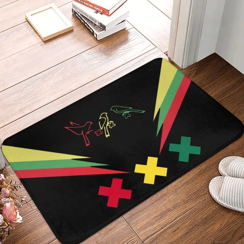 Ajax Bob Marley Zerbino Antiscivolo Bagno Cucina Mat Giardino Garage Porta Pavimento Ingresso Tappeto Tappeto