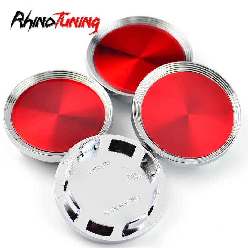 4 Pz 66Mm 55Mm Misura Per Volkswagen Wheel Center Caps Mozzo Cerchi Coprimozzo Copertura In Lega Rosso Codice 3B7601171 5 G0601171 Accessori