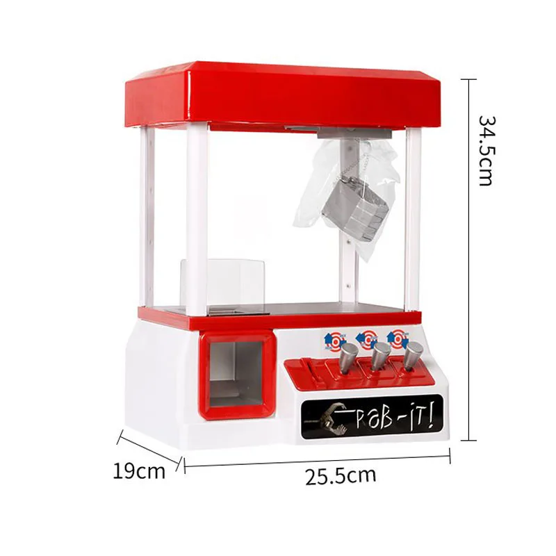Clip Doll Arcade Claw Machine Gru A Gettoni Gioco Distributore Automatico Giocattoli Di Intrattenimento Candy Grabber Claw Gioco Da Tavolo Portatile