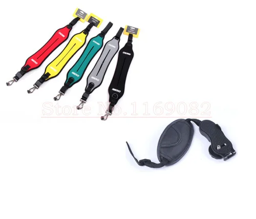 2 In1 Caden Fotocamera Veloce Rapida Della Spalla Neck Strap + Hand Grip Strap Per Canon 650D 700D 600D 5D4 5D3 6D Per Nikon D850 D800 D5