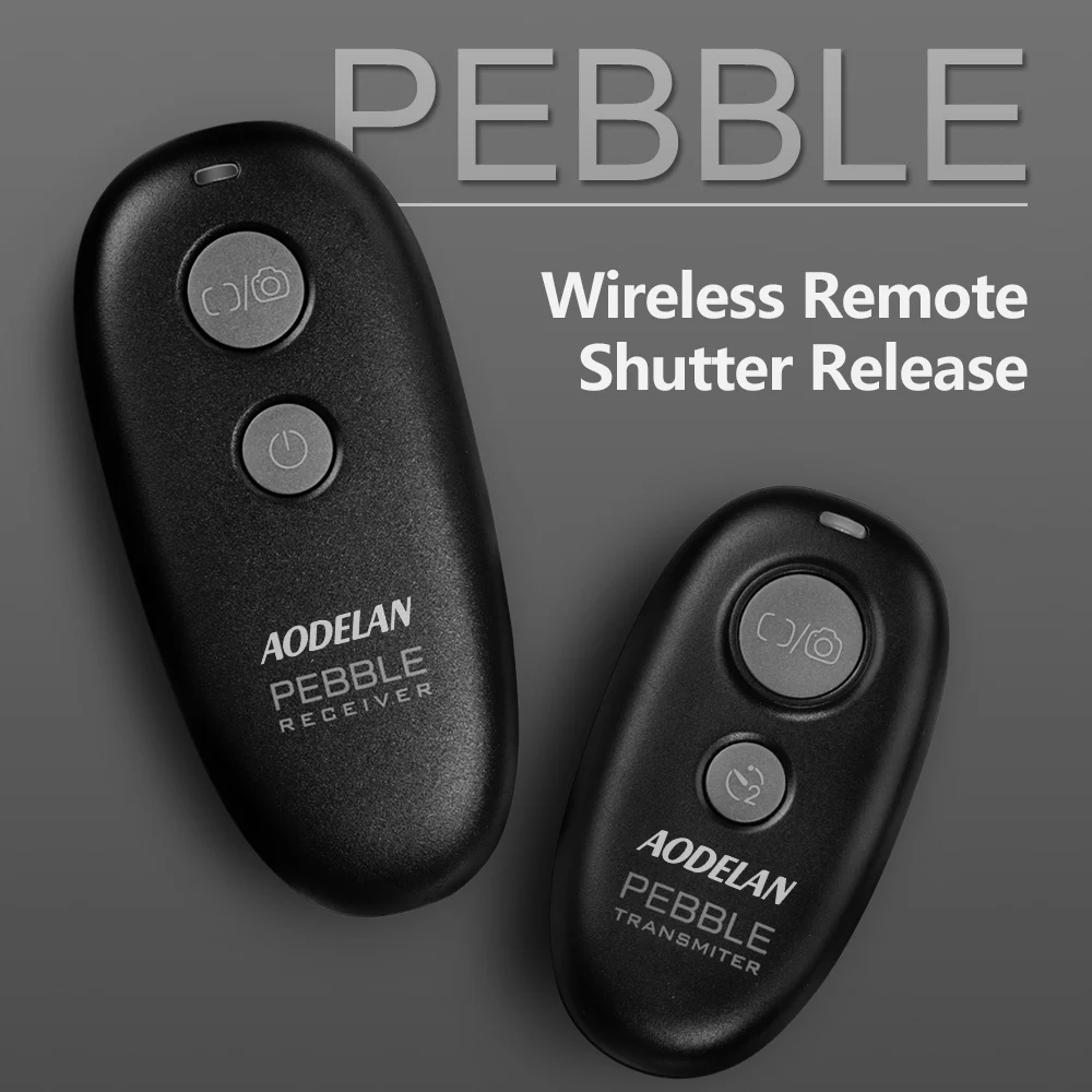 Aodelan Camera Wireless Shutter Release Telecomando Per Canon R3 R5C 80D 70D M6; Nikon Z9 D6 D5; Fujifilm Gfx50Sii, X-T30Ii