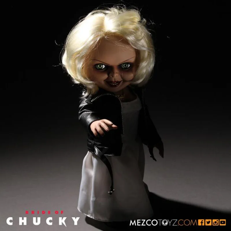 Mezco Toyz 78015 15 Pollici Tiffany Talking Bride Of Chucky Action Figure Model Toys For Fans Boys Gifts