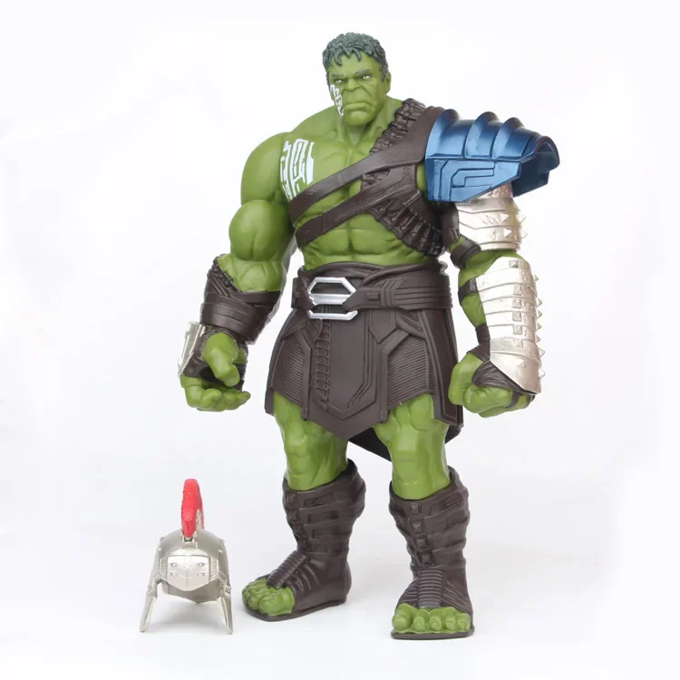 Hot Toys Avengers Marvel Thor 3 Ragnarok Hands Movable Hammer Battle Axe Gladiator Hulk Bjd Action Figure Model Toy 35Cm